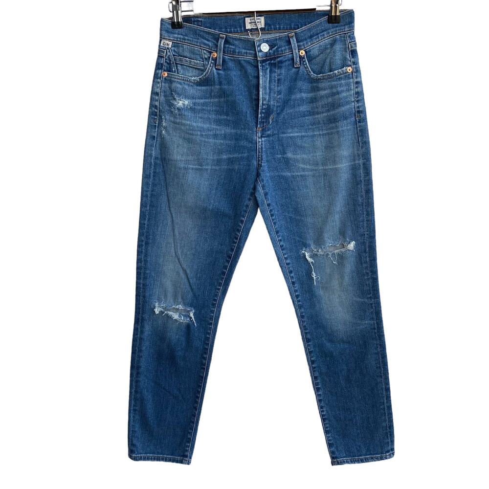 NWT Citizens of Humanity Rocket Crop High Rise Skinny Messenger Jeans 27